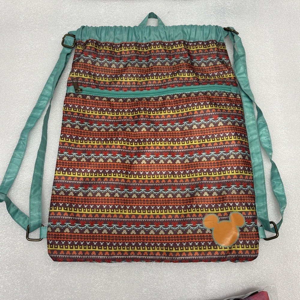 Walt‎ Disney World Parks Animal Kingdom Drawstring Cinch Bag Backpack